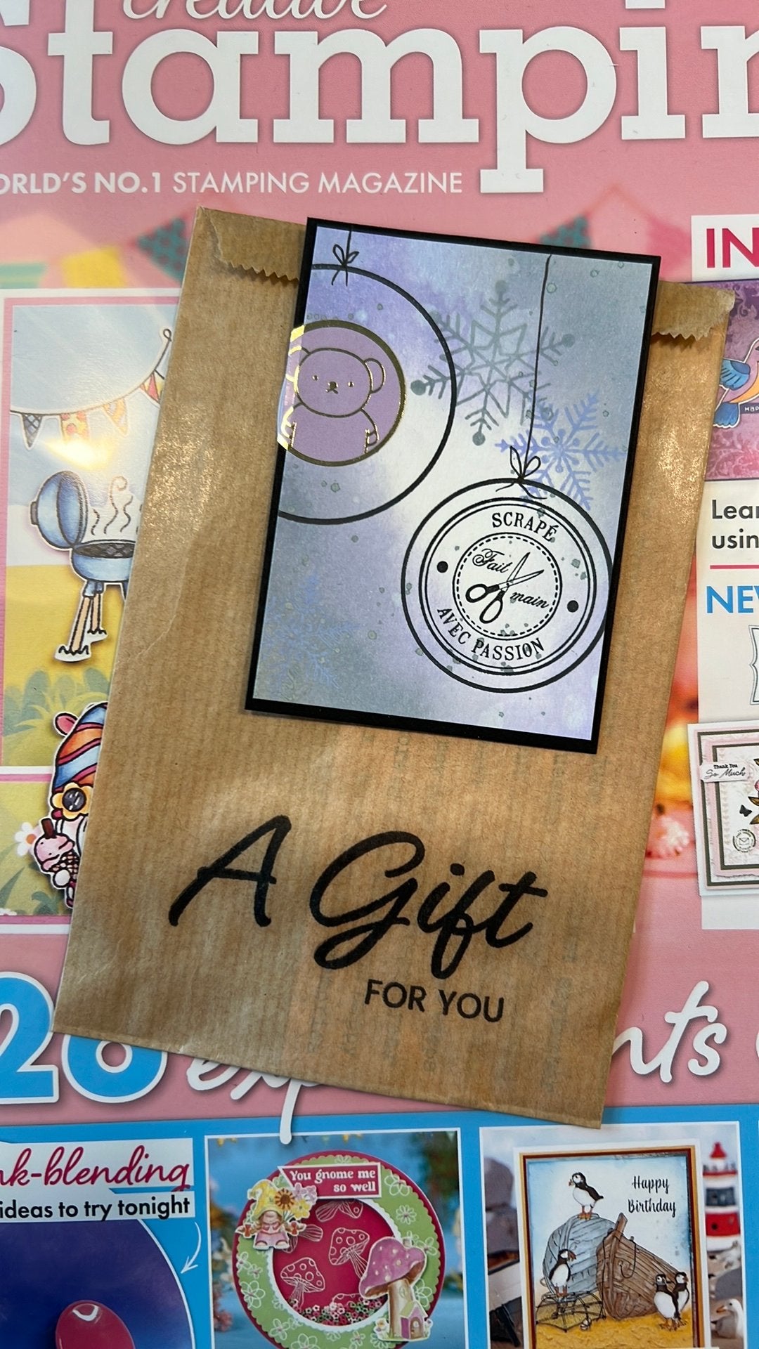 Gereserveerd- Magazine voor Carolien, Ophalen of Verzenden, Zo goed als nieuw, Clearstamp
