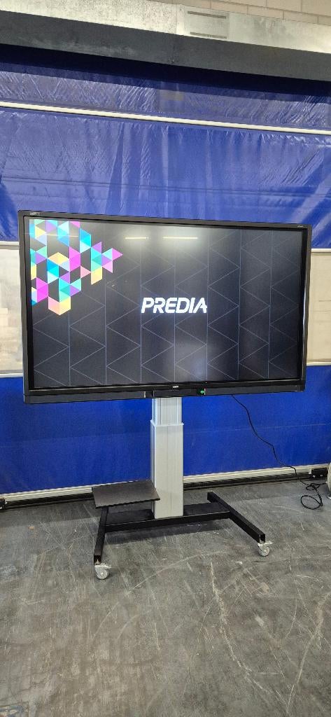 WK AKTIE!!! 75" 4K touchscreen Predia hoogteverstelbaar, Gebruikt, Digiboard, Predia, Van Hennaertweg 6