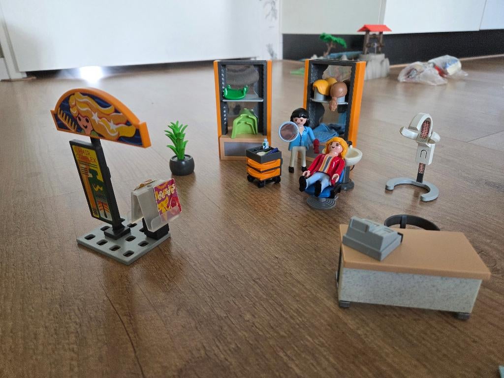 4413 playmobil kapsalon, Kinderen en Baby's, Speelgoed | Playmobil, Ophalen of Verzenden, Gebruikt