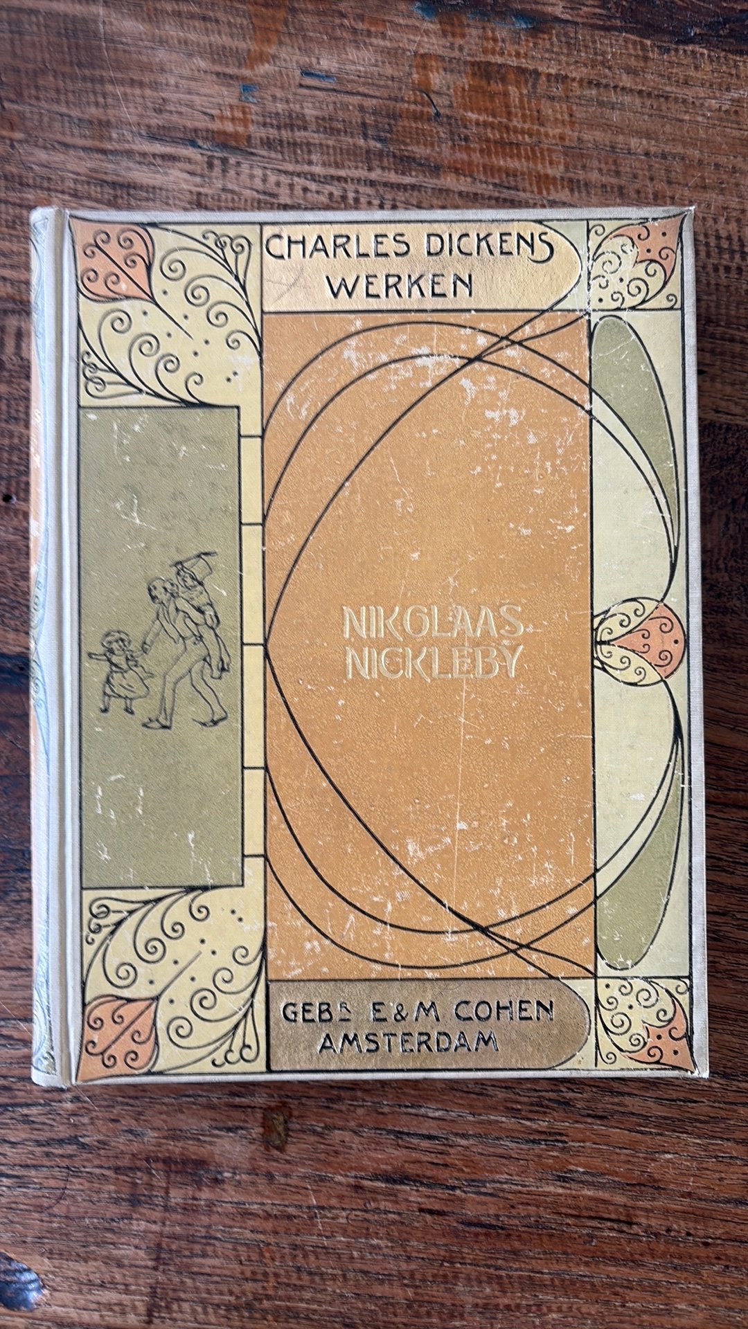 Oude Sprookjesboeken: Nikolaas Nickleby - Charles Dickens, Antiek en Kunst, Antiek | Boeken en Bijbels, Ophalen of Verzenden