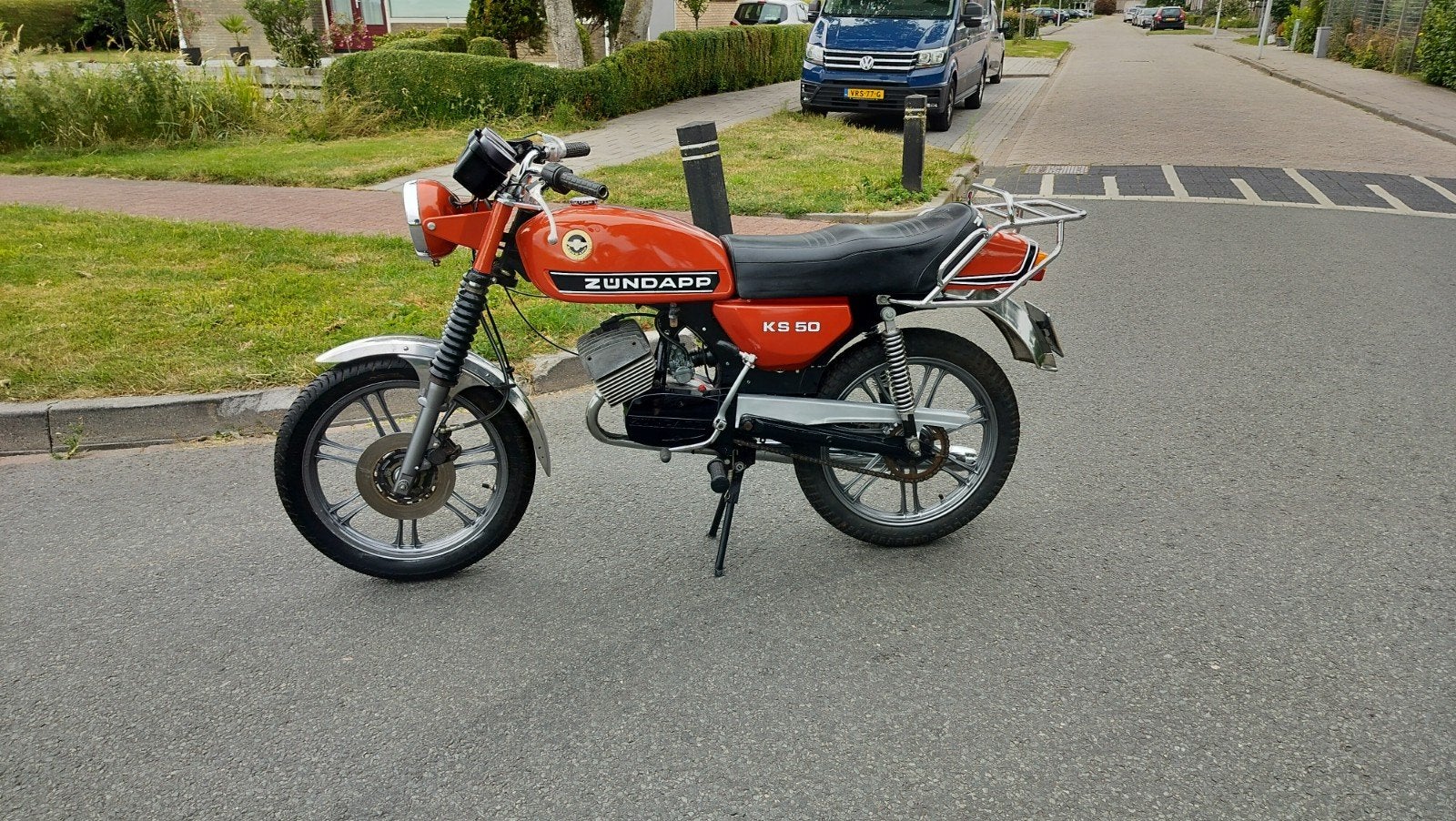 Zündapp ks 50 met kenteken, Fietsen en Brommers, Maximaal 45 km/u, KS50, 4 versnellingen, 49 cc