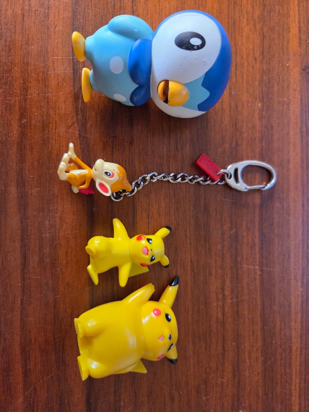 Pokémon Figuren Collectie: Pikachu, Chimchar, Piplup, Ophalen of Verzenden, Gebruikt