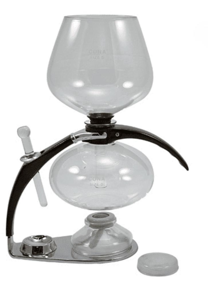 Onderdelen Cona Size A / C / D Cafetière Vacuum Koffiemaker, Ophalen, Zo goed als nieuw