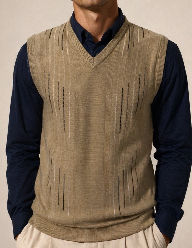 Jaren '80 Vintage Spencer – Uniek Item – Maat L/52 – €25, Maat 52/54 (L), Overige kleuren, Verzenden, Vintage