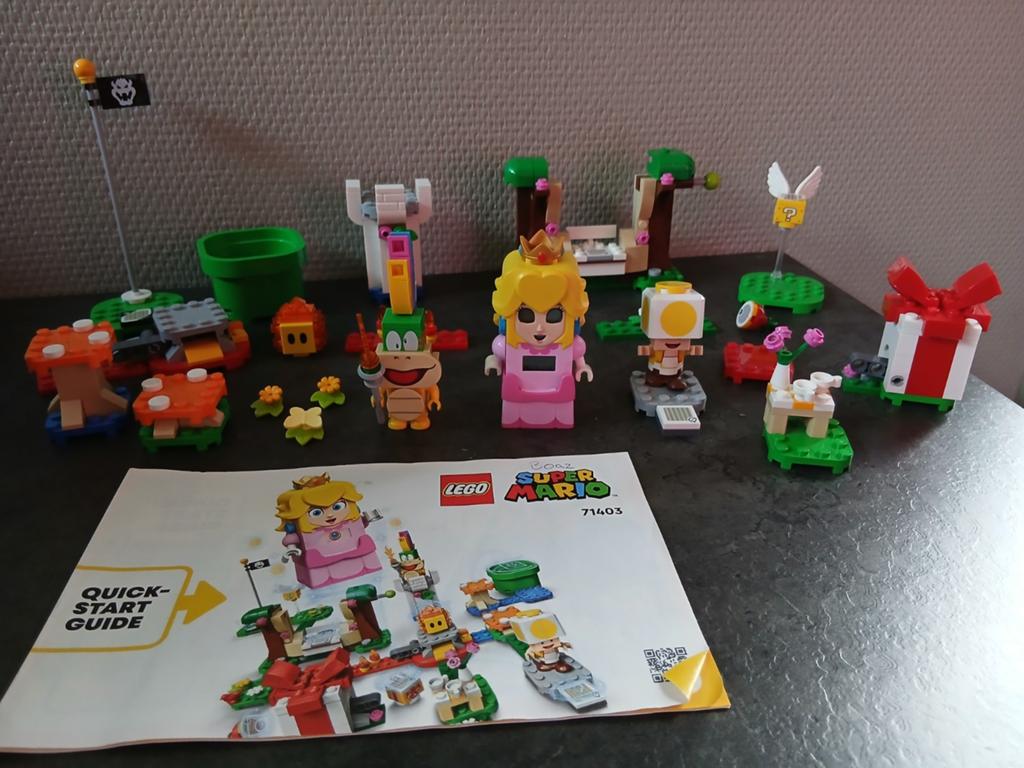 Lego Mario startset Peach 71403, Ophalen, Zo goed als nieuw