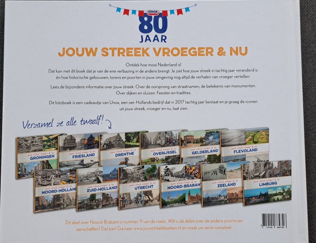 Noord-Brabant - jouw streek vroeger & nu, Ophalen of Verzenden, Zo goed als nieuw