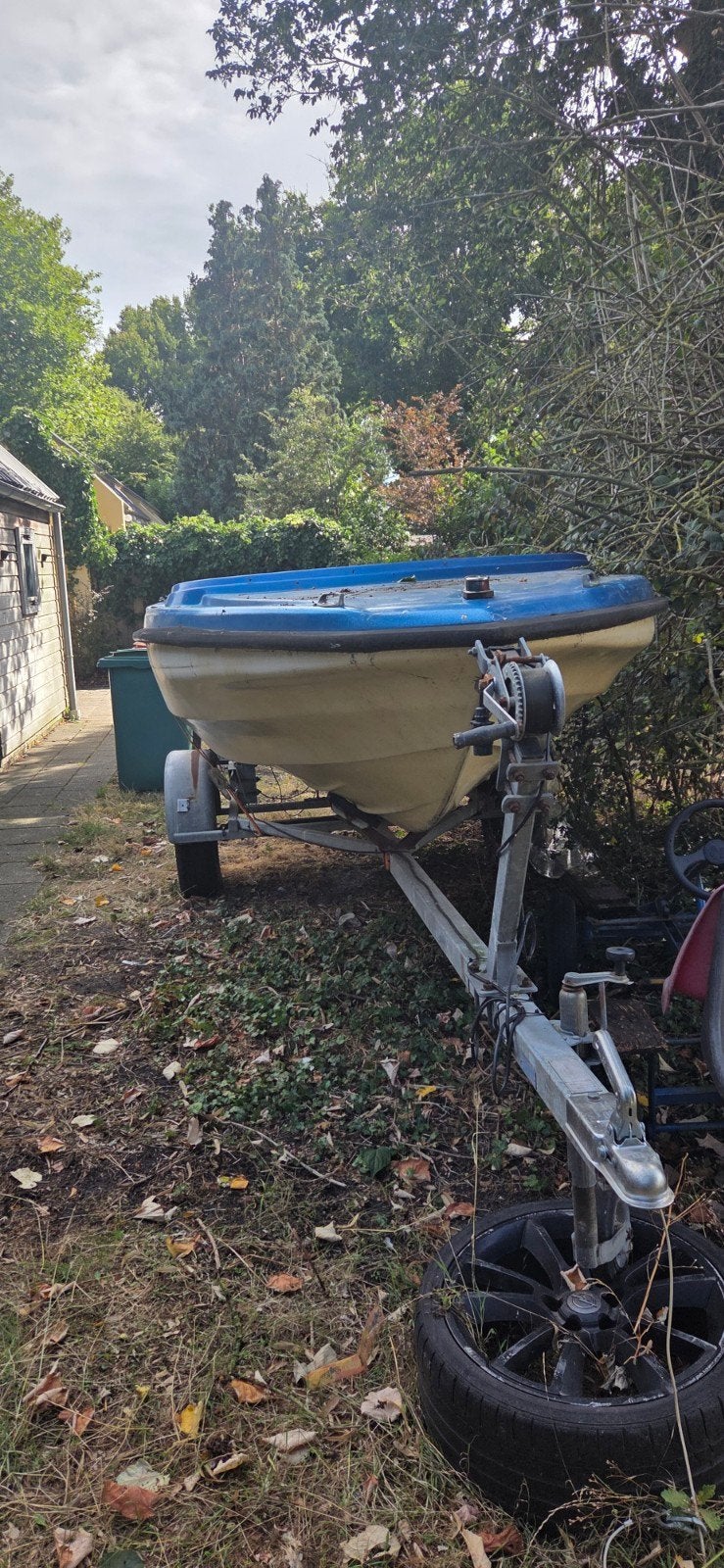 Projectboot met trailer - Ideaal voor de handige klusser, Ophalen, Gebruikt