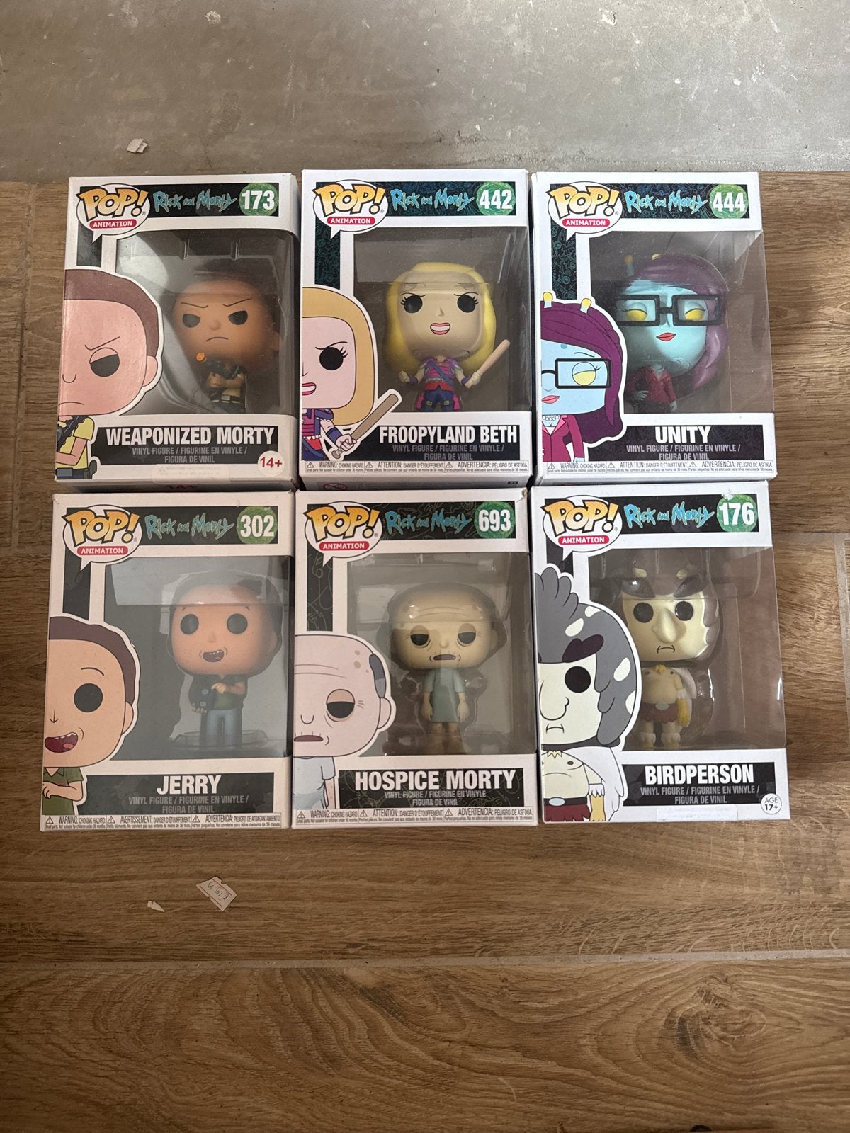 Rick and Morty Funko Pop! Collectie (6 stuks), Ophalen of Verzenden, Nieuw