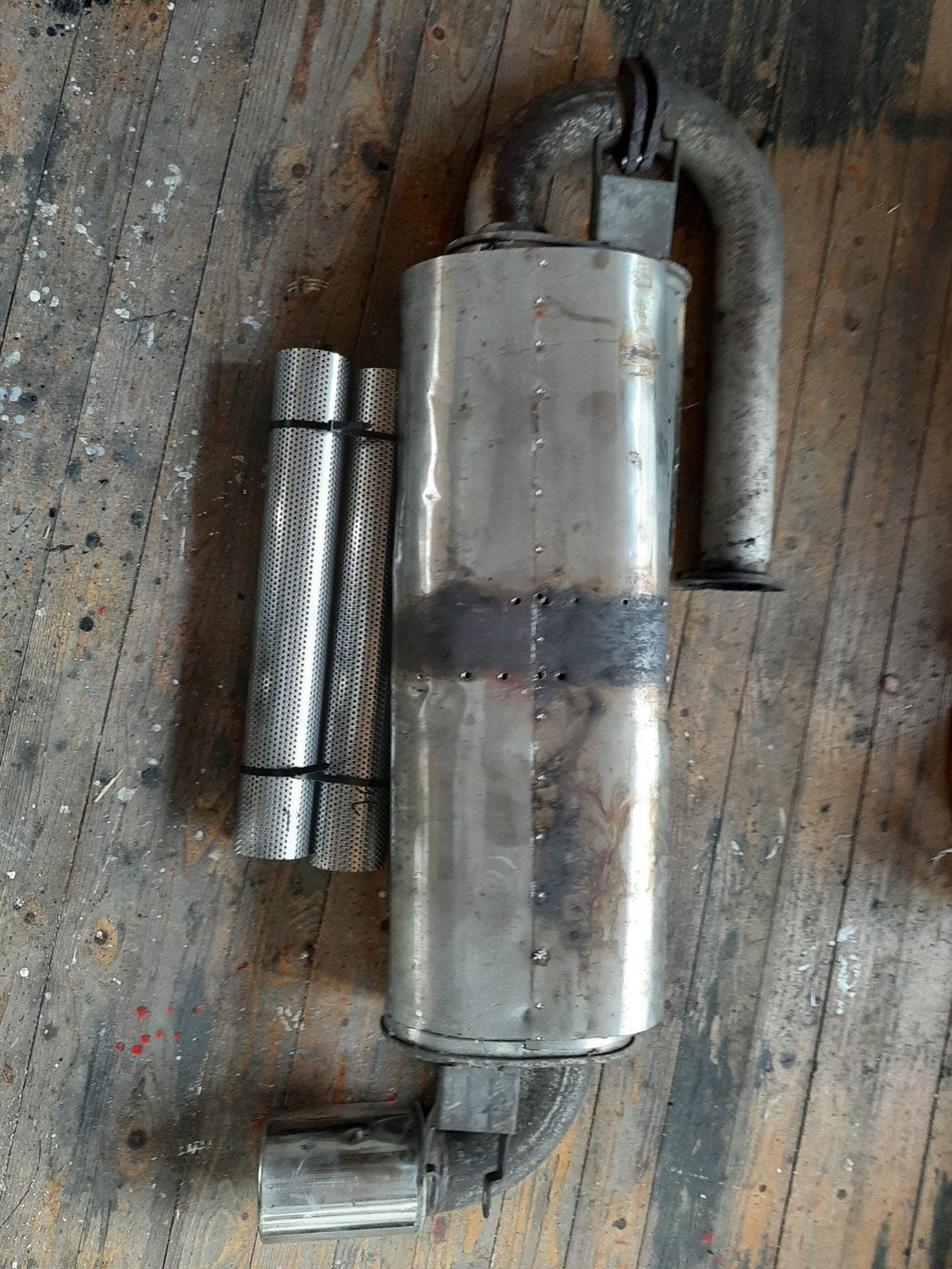 Mr2 mk2 sw20 jasma / hks uitlaat voor de handige lasser., Auto-onderdelen, Uitlaatsystemen, Ophalen, Nieuw