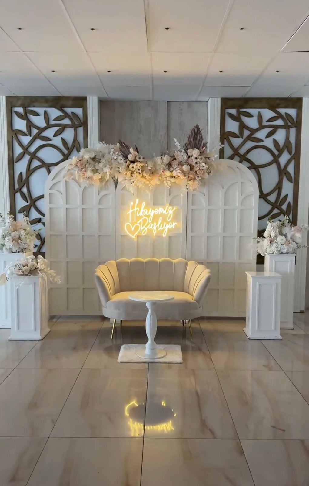 Decoratie banken perfect voor bruiloften en feestjes, Ophalen, Zo goed als nieuw