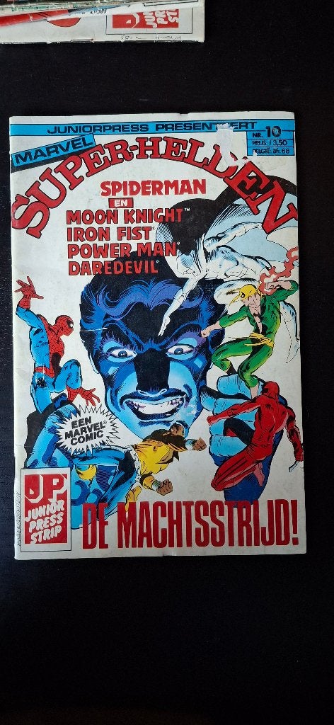 Marvel Super-Helden #10 (Junior Press), Eén comic, Ophalen of Verzenden, Gelezen, Europa