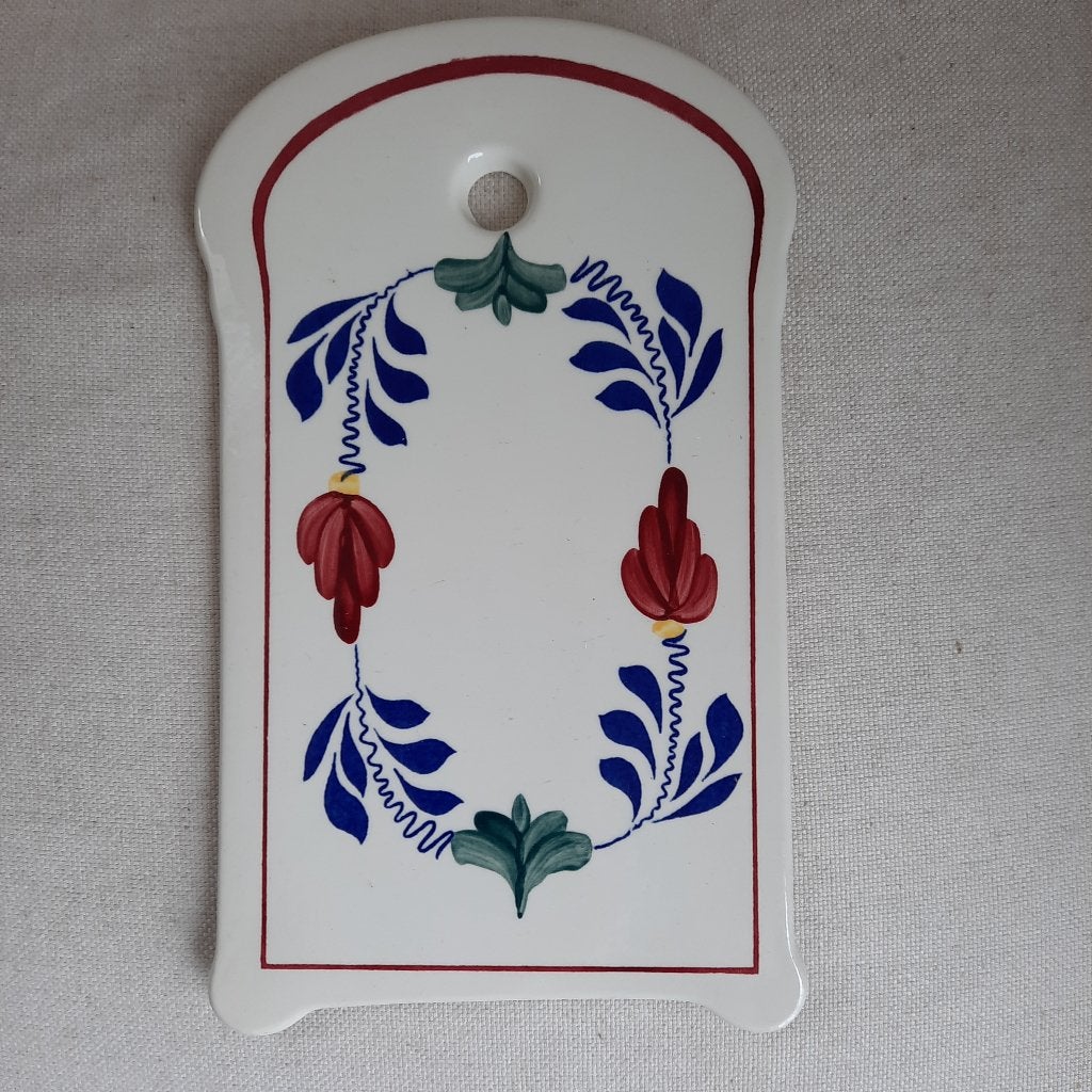 Royal Boch Boerenbont Serveerplankje 25 x 15 cm, Huis en Inrichting, Keuken | Servies, Overige typen, Ophalen of Verzenden, Zo goed als nieuw
