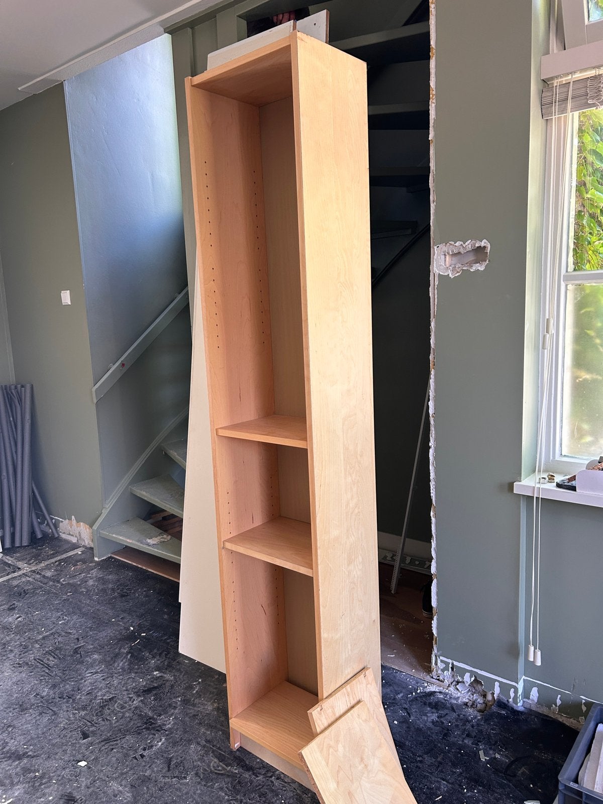 Ikea Billy, Huis en Inrichting, Ophalen, Met plank(en), Gebruikt, 200 cm of meer