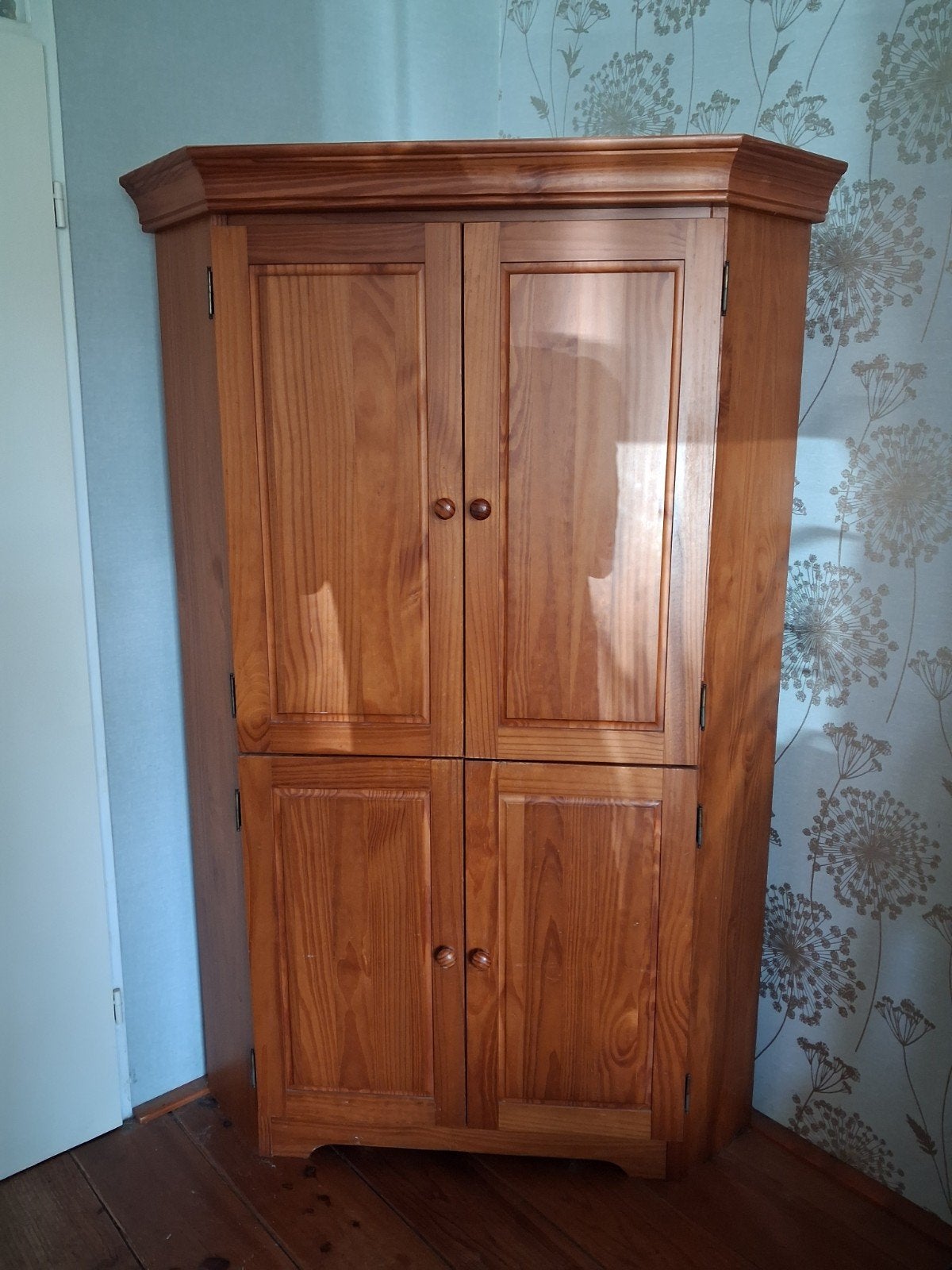 hoekkast computerkast, Huis en Inrichting, Ophalen, Gebruikt, Grenenhout, 170 cm of meer