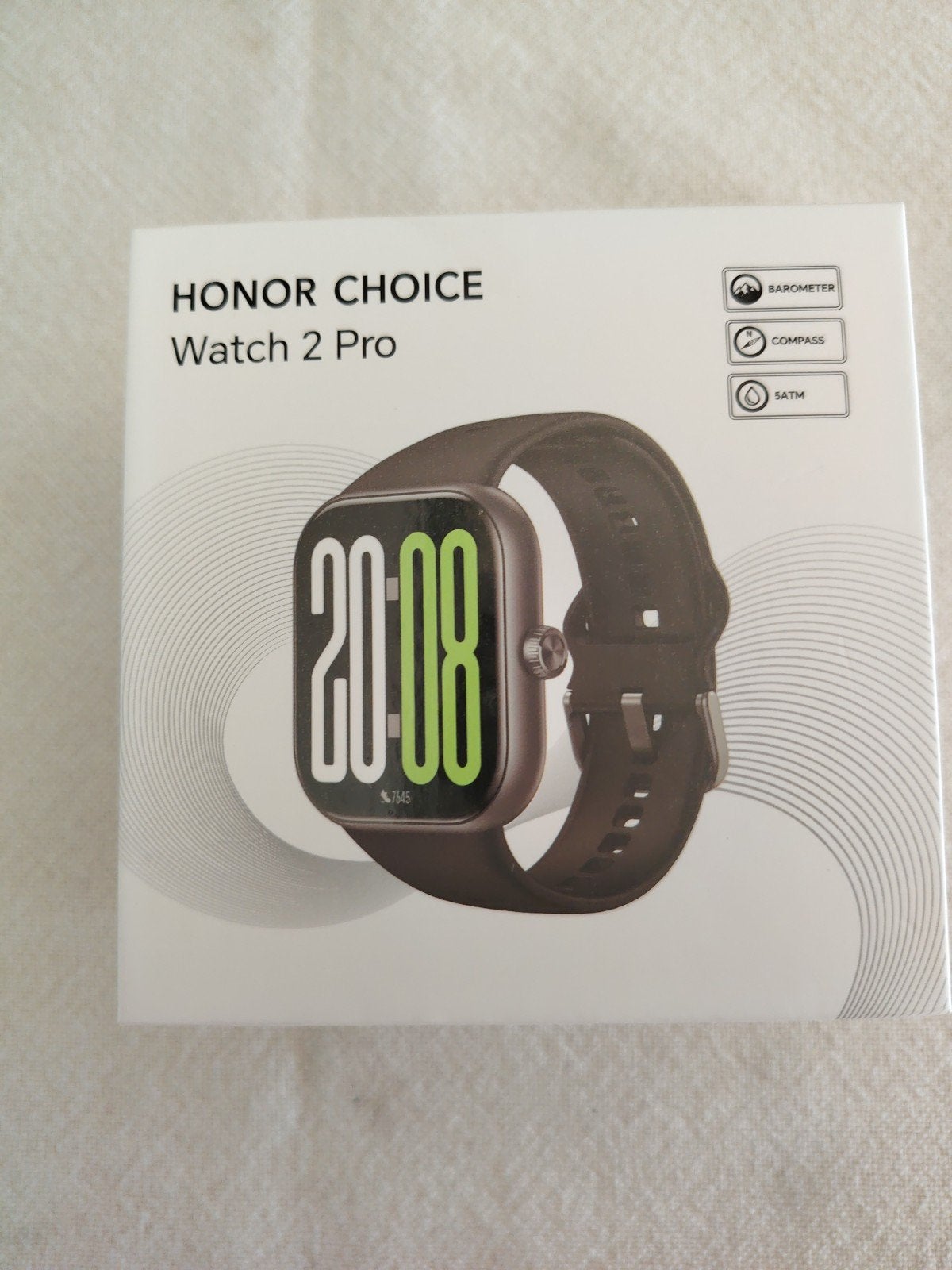 Honor Choice Watch 2 Pro Smartwatch - Nieuw in doos, Zwart, Nieuw, GPS, Ophalen of Verzenden