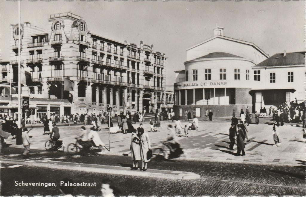 SCHEVENINGEN Palacestraat, Verzenden, 1940 tot 1960, Ongelopen, Zuid-Holland