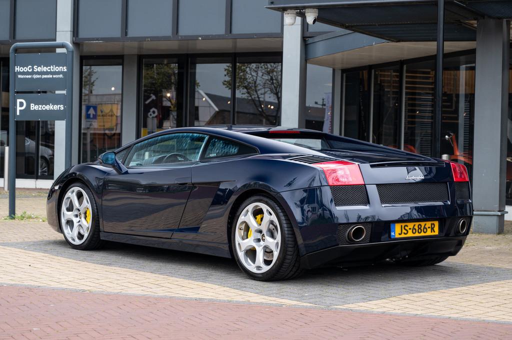 Lamborghini Gallardo 5.0 Manual (bj 2004), Auto's, Lamborghini, Gebruikt, Zwart, Overige kleuren, 1546 kg