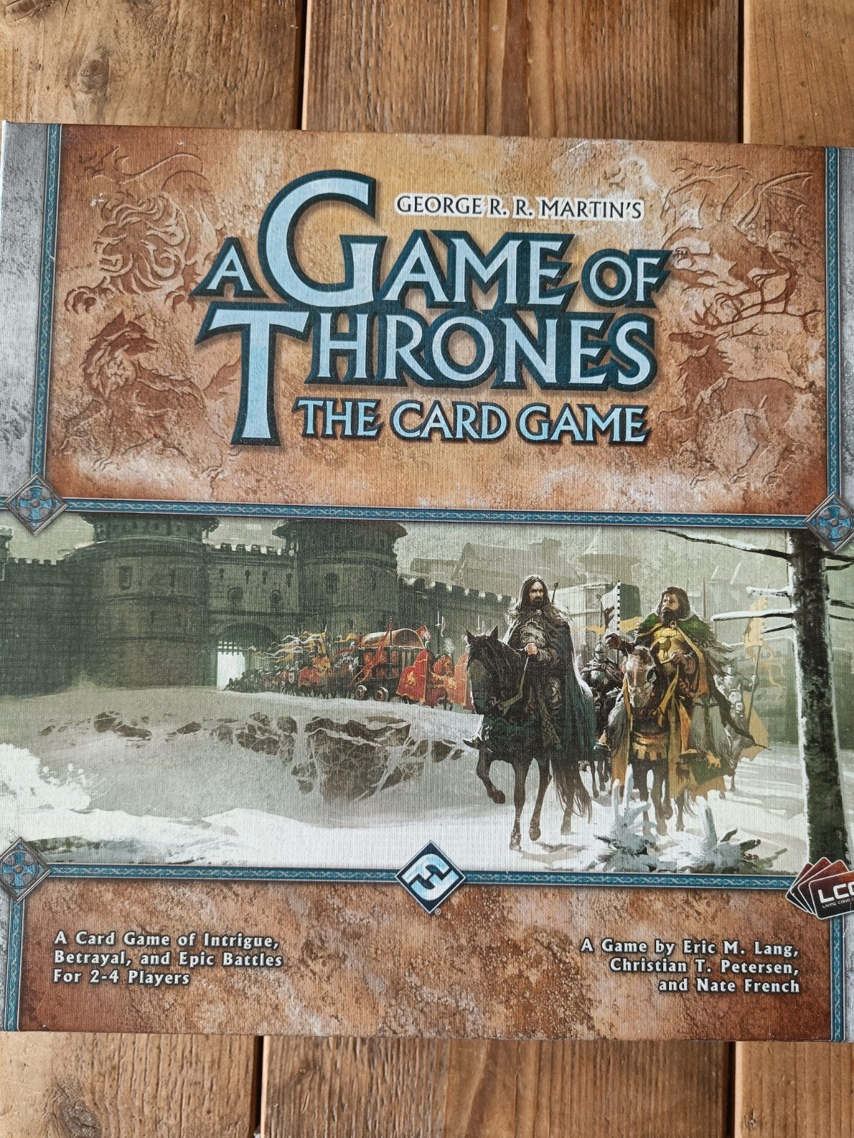 Game of Thrones: The Card Game (2-4 spelers), Een of twee spelers, Ophalen of Verzenden, Gebruikt, Fantasy Flight Games