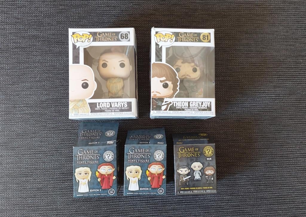 Game of Thrones Funko Pop figuren, Verzamelen, Poppetjes en Figuurtjes, Ophalen of Verzenden, Zo goed als nieuw