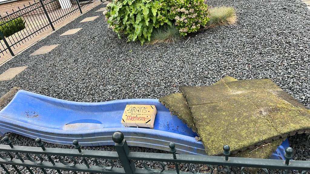 Glijbaan en mat, Ophalen, Gebruikt, Overige typen
