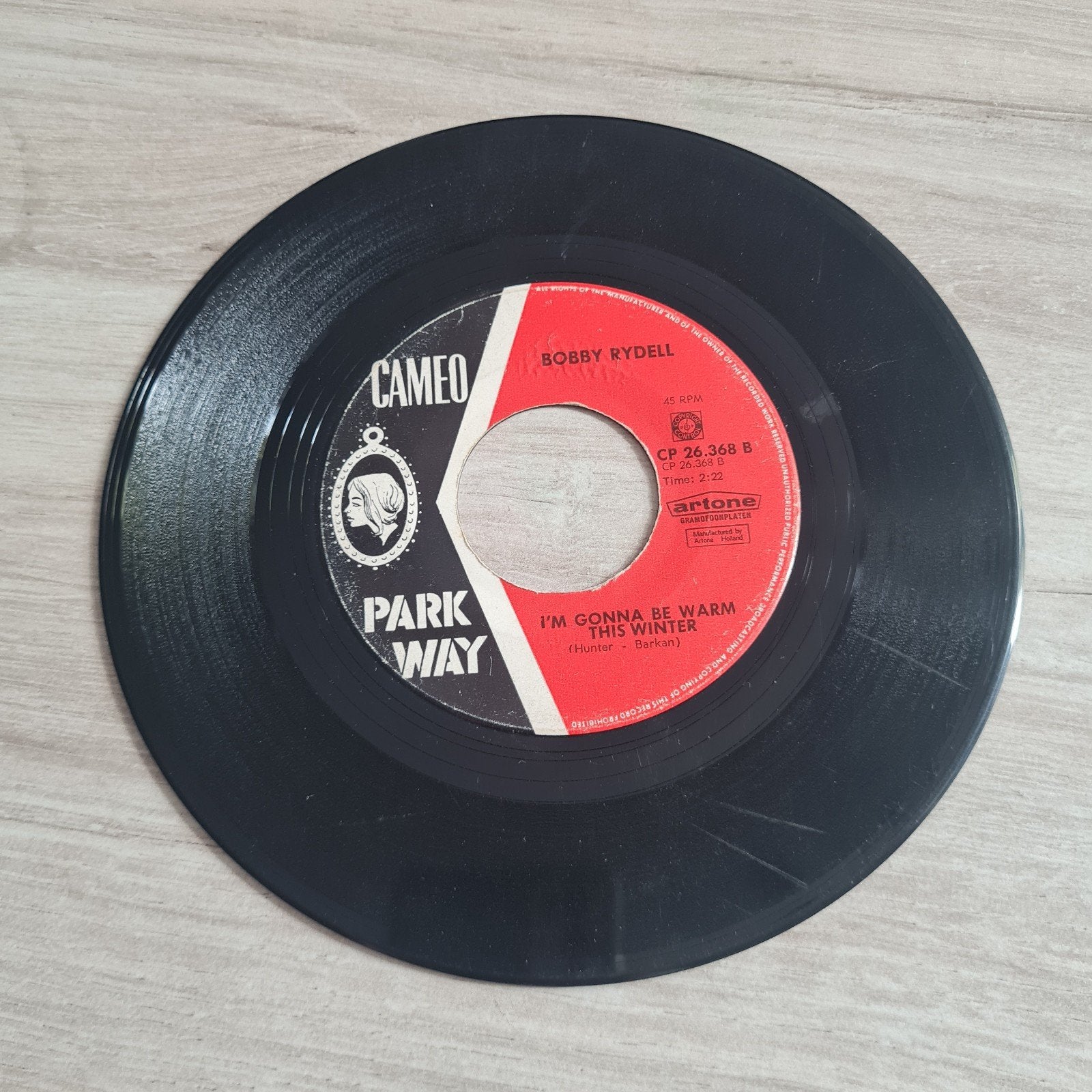 Bobby Rydell - Loop De Loop / I'm Gonna Be Warm This Winter, Gebruikt, 7 inch, Ophalen of Verzenden, Pop