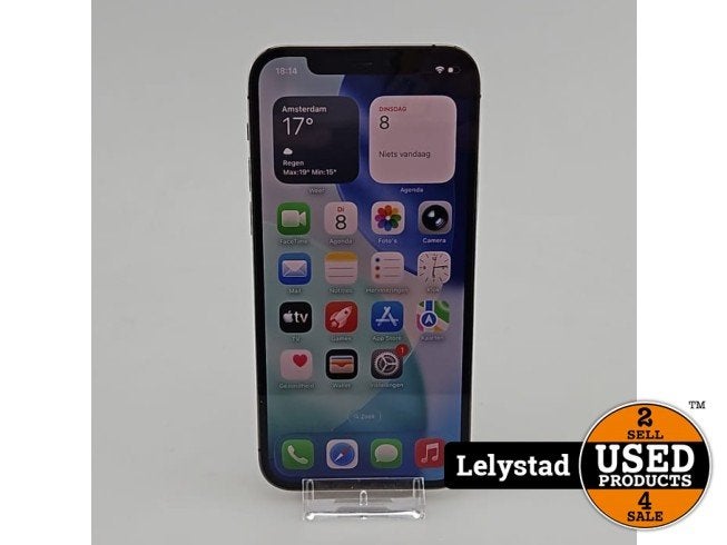 iPhone 12 Pro 256GB Midnight Bat:97% IOS 27