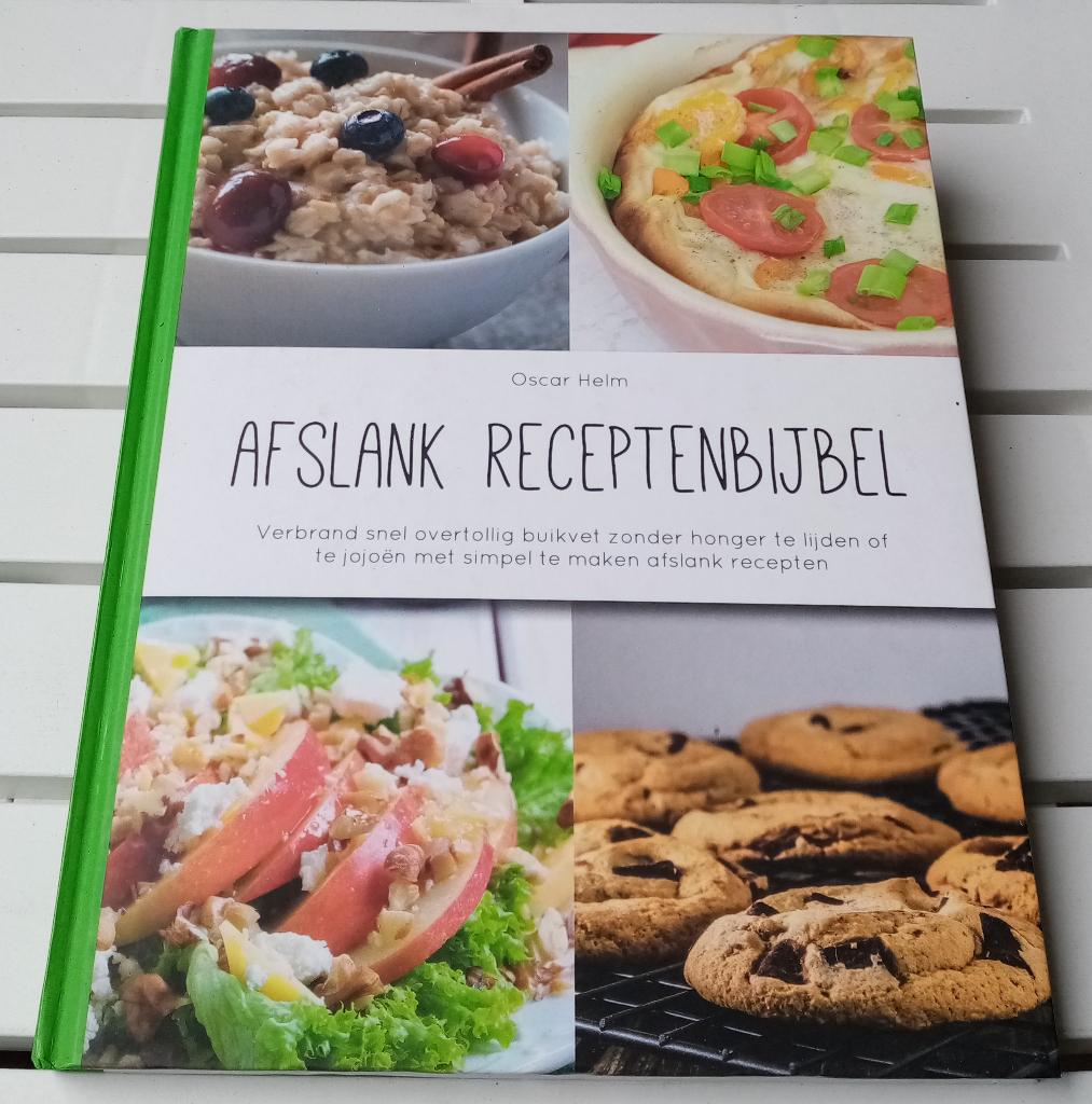 AFSLANK RECEPTENBIJBEL * Oscar Helm, Boeken, Gezondheid, Dieet en Voeding, Ophalen of Verzenden, Gelezen, Dieet en Voeding, Oscar Helm