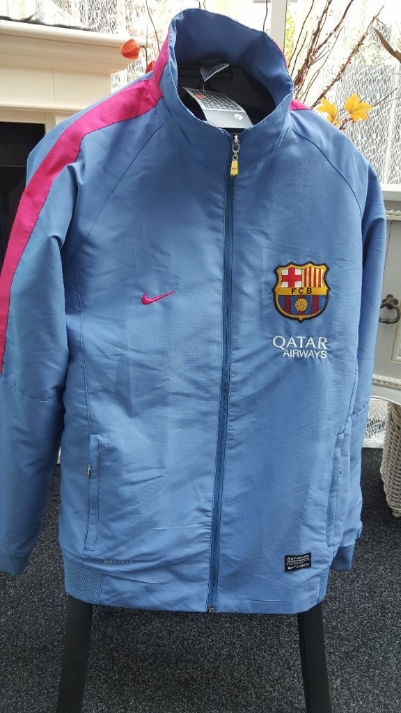 Barcelona zomerjas maat S, Blauw, Nike, Nieuw, Ophalen of Verzenden