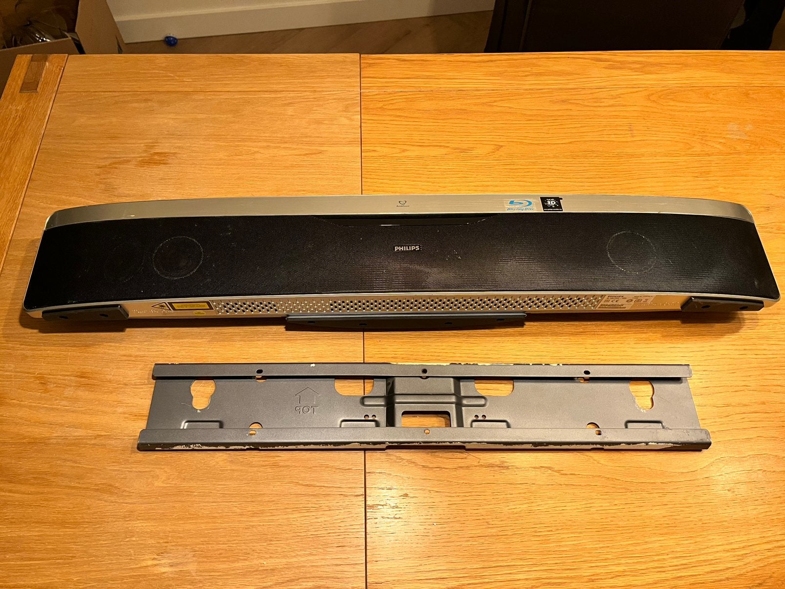 Philips HTS9140/12 Soundbar met Blu-ray speler, Audio, Tv en Foto, Philips, Blu-ray-speler, 70 watt of meer, Ophalen of Verzenden