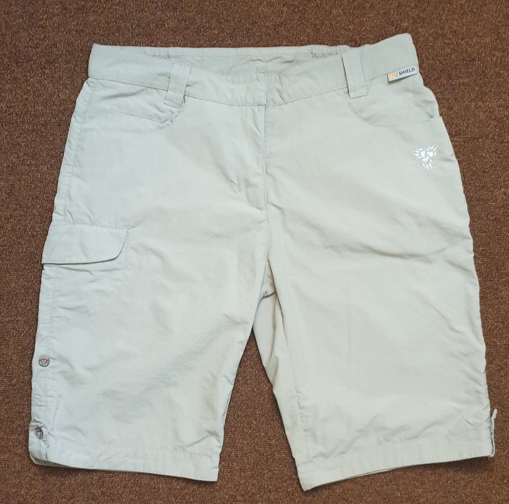 Jack Wolfskin trekking korte broek ecru maat M, Maat 38/40 (M), Kort, Beige, Ophalen of Verzenden