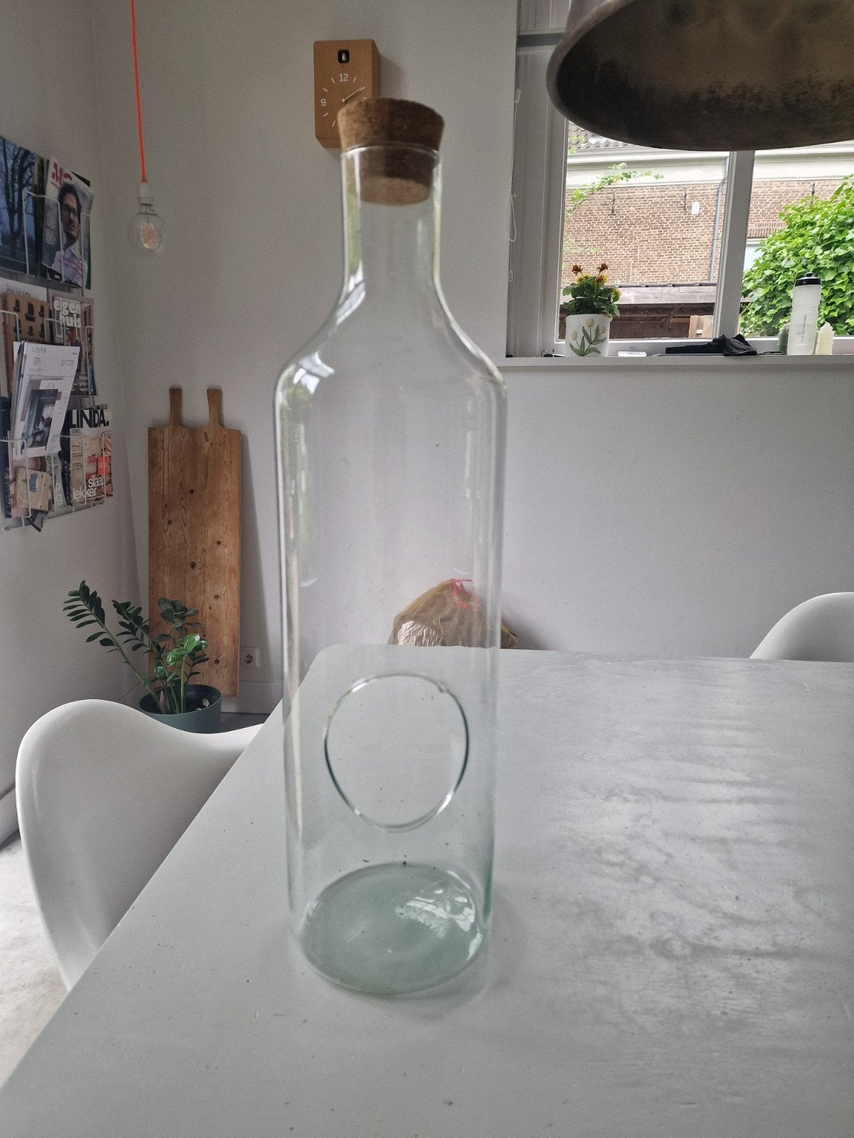 The Green Bottle GARDEN Terrarium Fles, Ophalen, Zo goed als nieuw, Overige kleuren, Glas