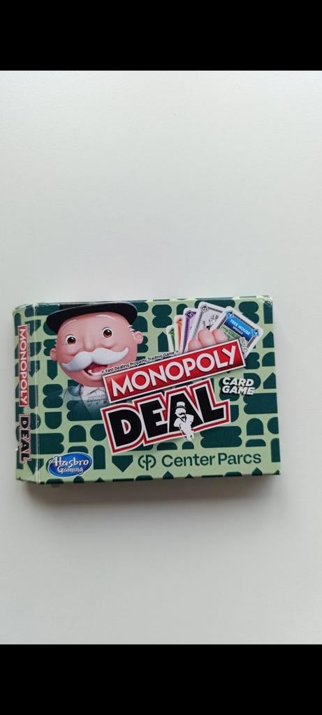 Monopoly Deal Card Game - Center Parcs Editie, Een of twee spelers, Ophalen of Verzenden, Nieuw, Hasbro Gaming / Center Parcs