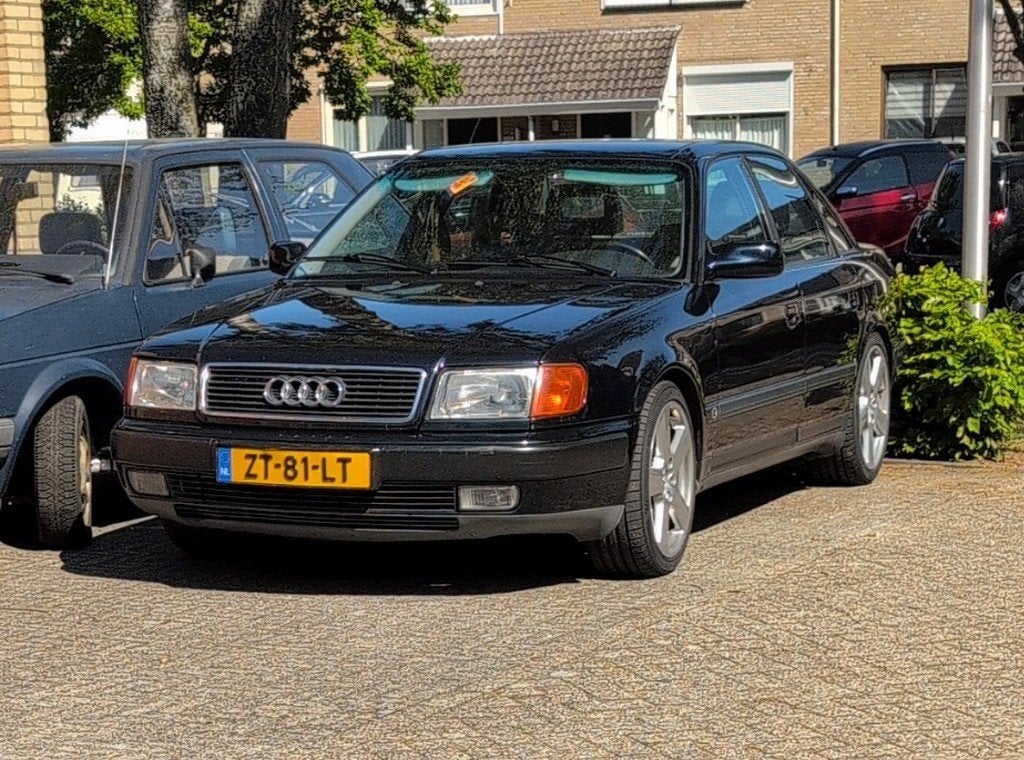 audi 100 uit 1991 2.8v6, Auto's, Automaat, 1998 cc, Stof, 4 cilinders