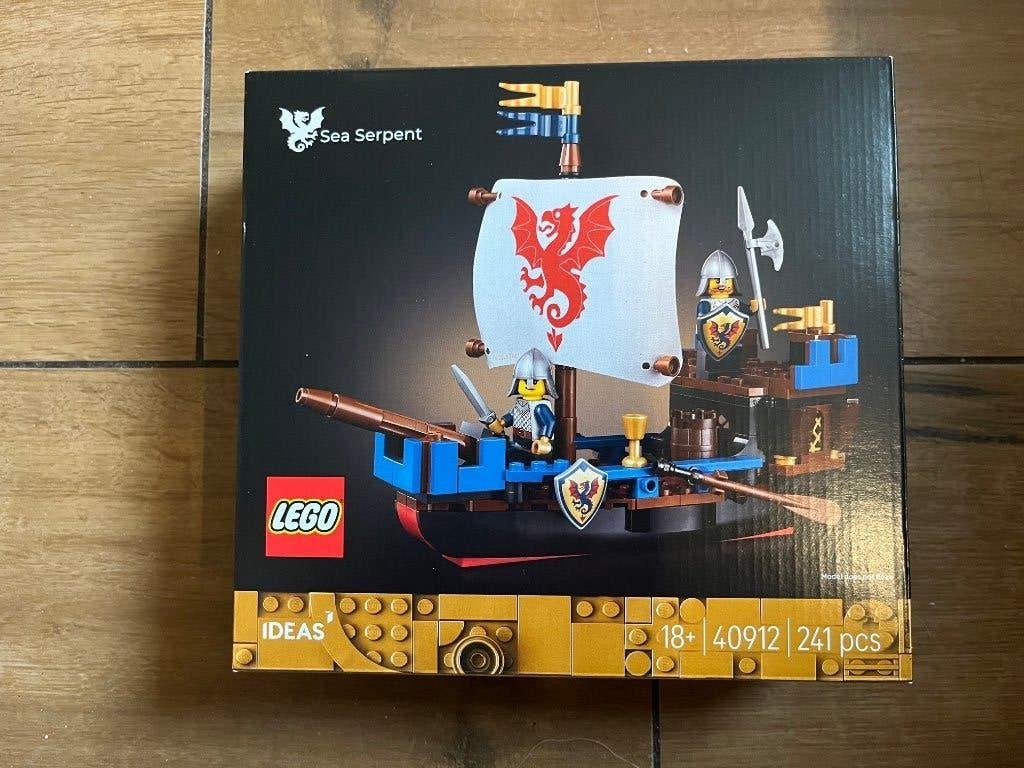 Lego Ideas - 40912 - De Zeedraak, Lego.com/service, Nieuw, Ophalen of Verzenden, LEGO System A/S