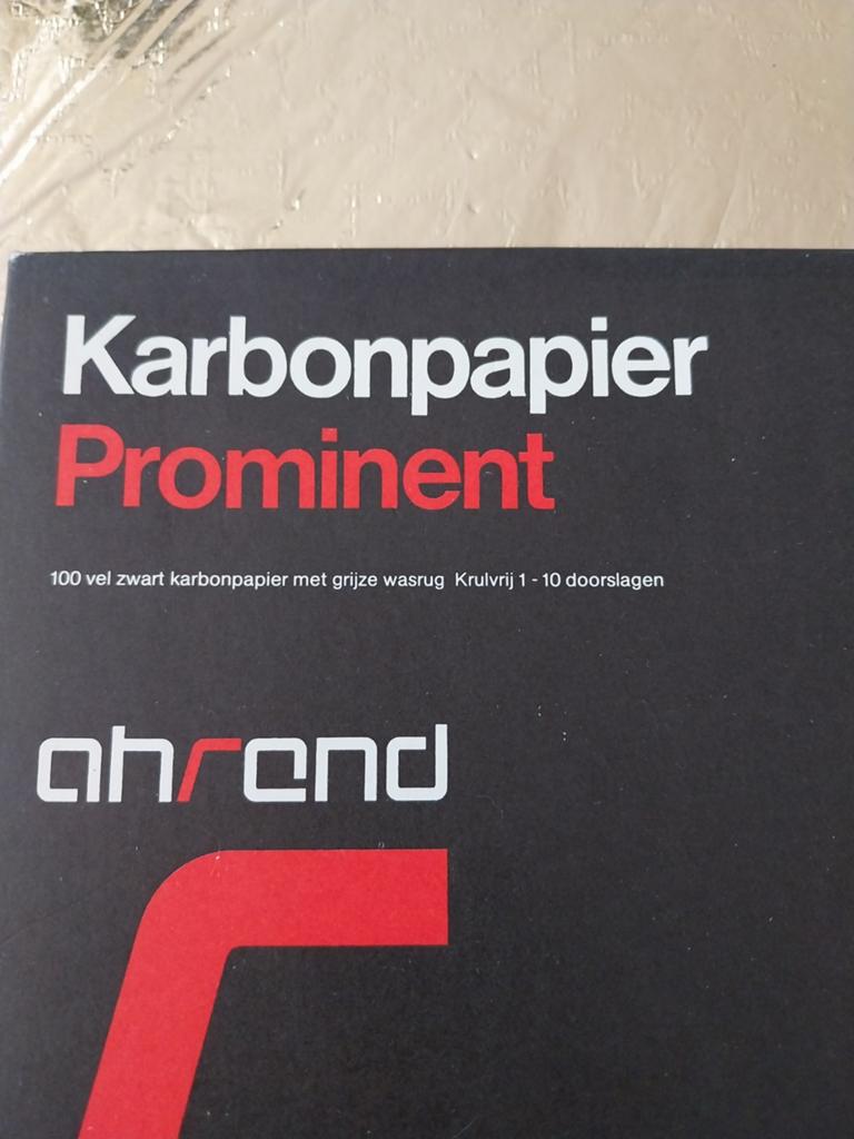 Carbon papier, Ophalen of Verzenden, Nieuw