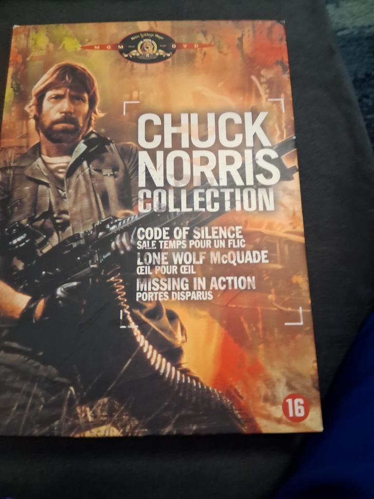 Chuck Norris Collection DVD - Actie Boxset, Cd's en Dvd's, Dvd's | Actie, Gebruikt, Actiethriller, Boxset, Vanaf 16 jaar, Ophalen of Verzenden