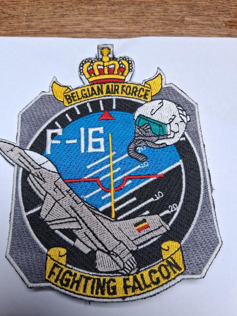 belgische luchtmacht 4, Ophalen of Verzenden, Luchtmacht, Overige gebieden, Embleem of Badge