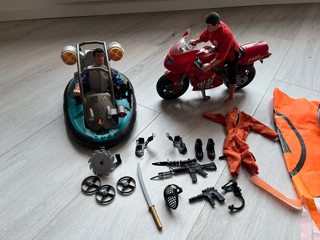 Action man, Ophalen, Gebruikt