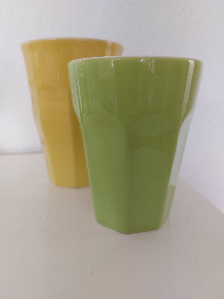 ASA Selection, beker groen Caffè Ti Amo-serie, Huis en Inrichting, Ophalen, Overige merken, Keramiek, Zo goed als nieuw