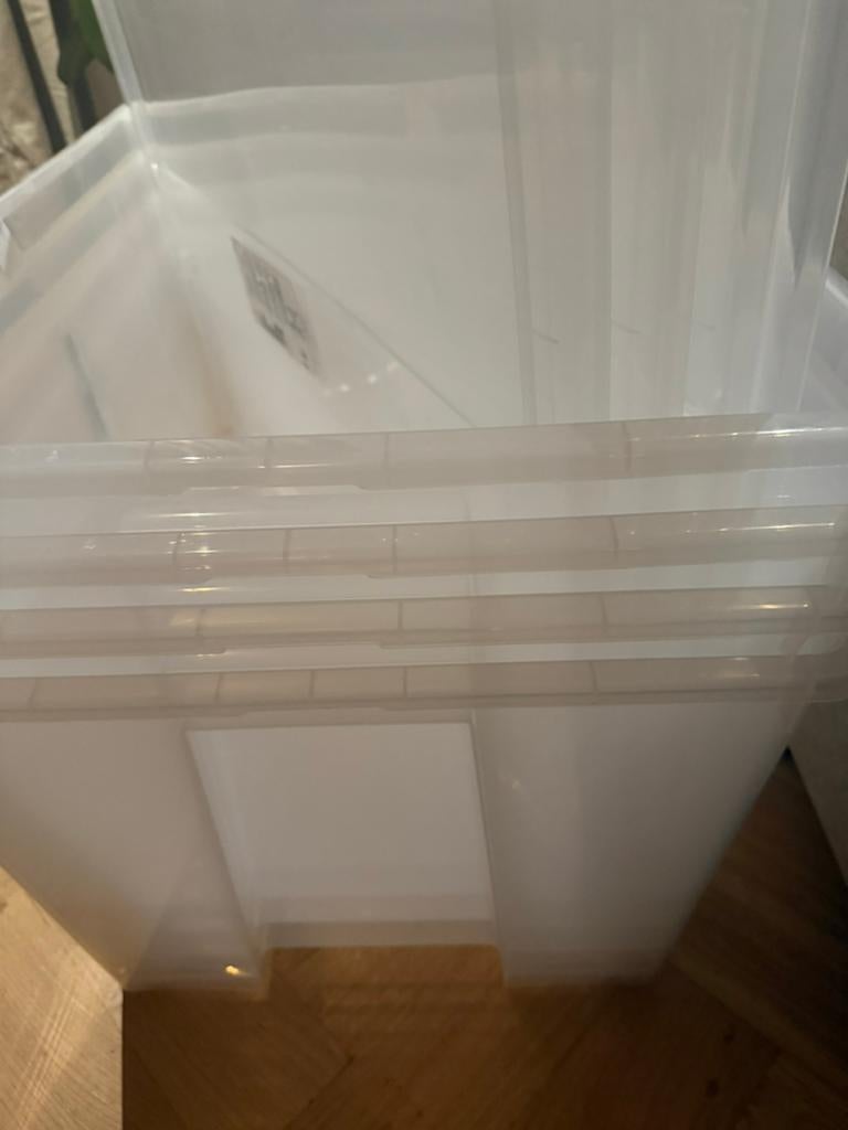 5 x Ikea Samla opbergbakken, Doe-het-zelf en Verbouw, Kratten en Dozen, Ophalen, Minder dan 50 cm, Zo goed als nieuw, Minder dan 40 cm