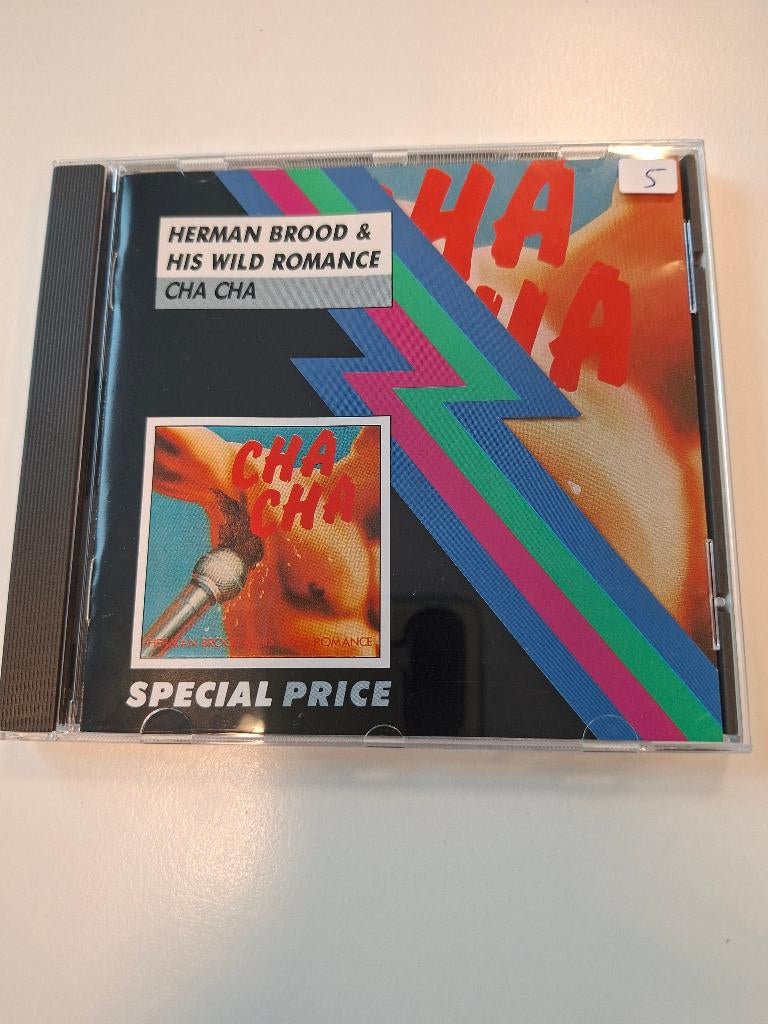 CD - HERMAN BROOD & HILS WILD ROMANCE - CHA CHA - 1987, Verzenden, Zo goed als nieuw