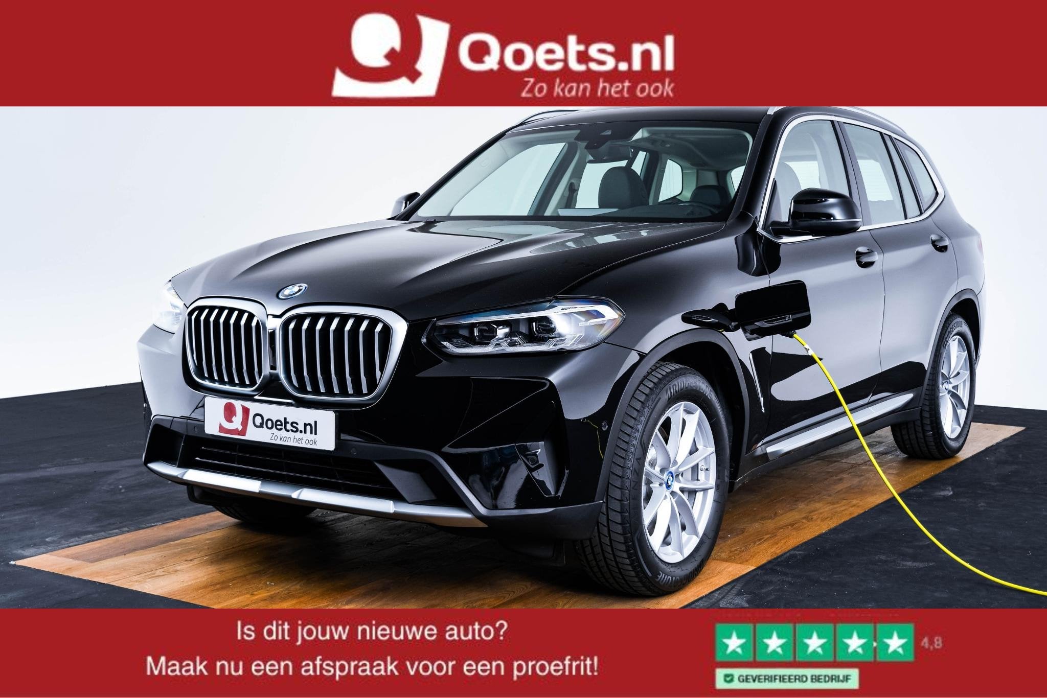 BMW X3 xDrive30e Panoramdak - Sportstoelen - Geluiddempende, Auto's, 1998 cc, Gebruikt, 4 cilinders, Met garantie (alle)