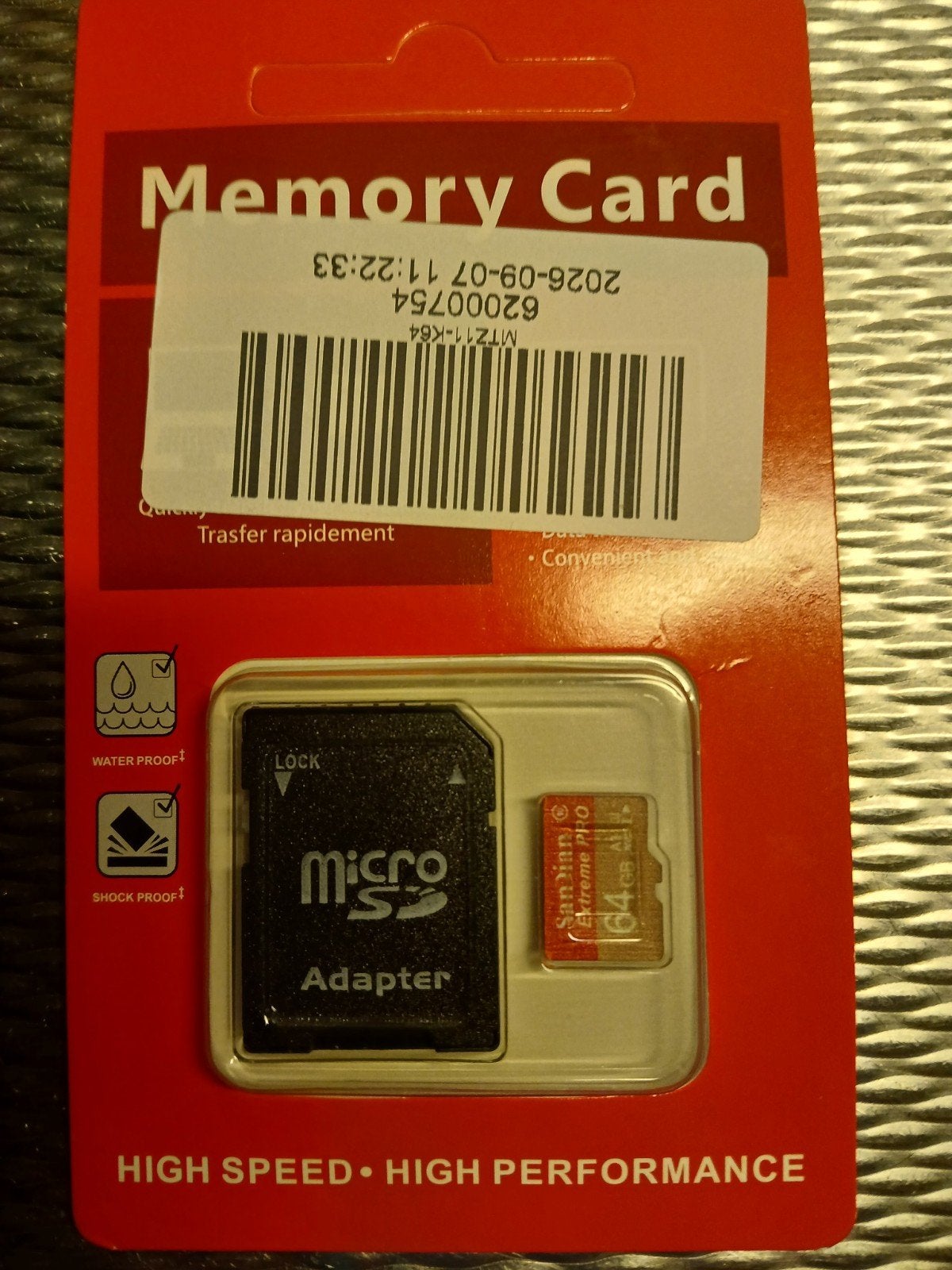 micro sd kaart 64 gb, Audio, Tv en Foto, SD, Nieuw, Ophalen of Verzenden, 64 GB