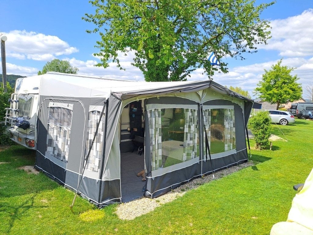 Te koop Dorema President voortent, Ophalen, Zo goed als nieuw, Ten Cate All Season 240g/m2, Dorema