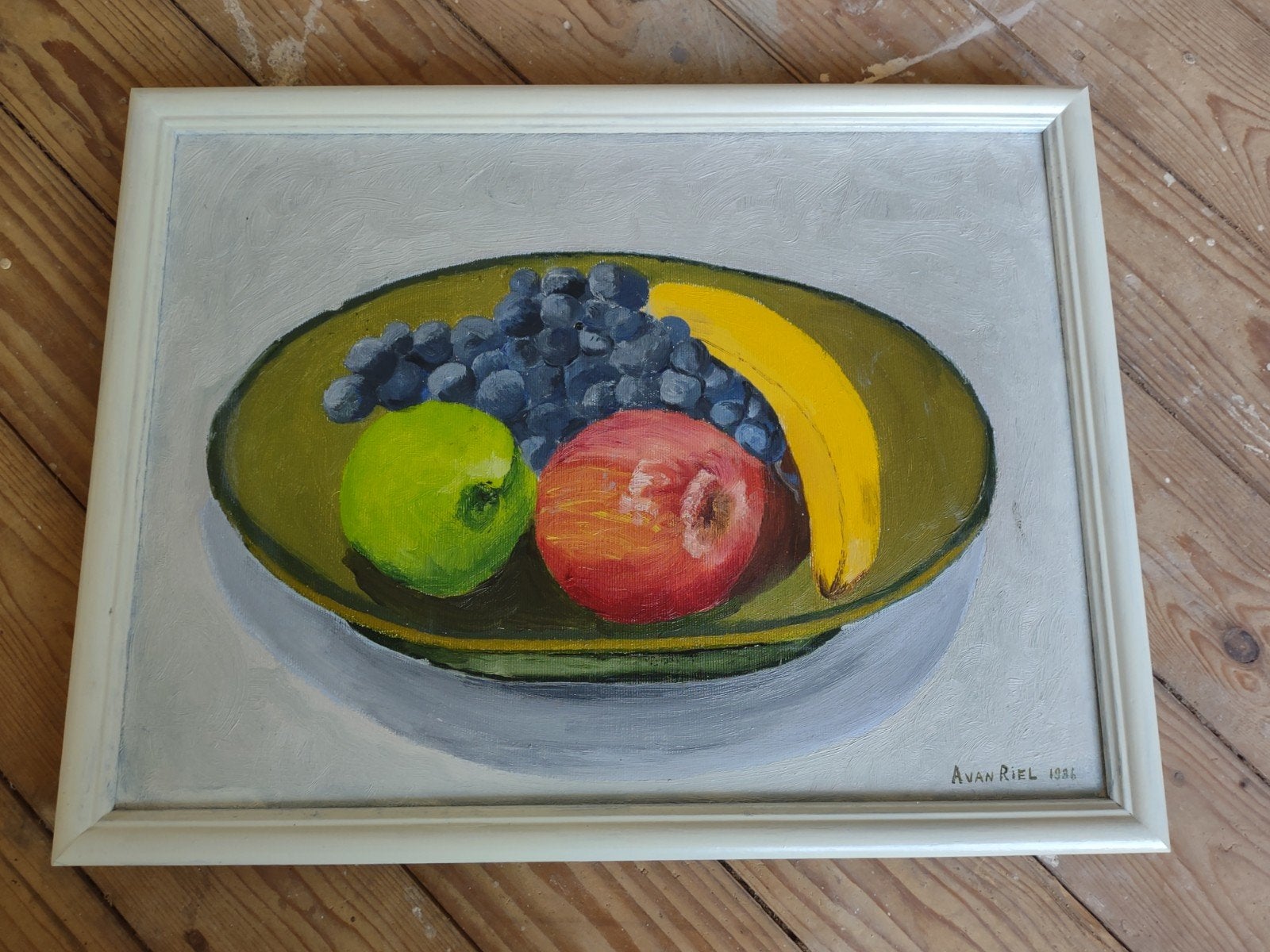 Een echte van Riel, Antiek en Kunst, Kunst | Schilderijen | Klassiek, Ophalen