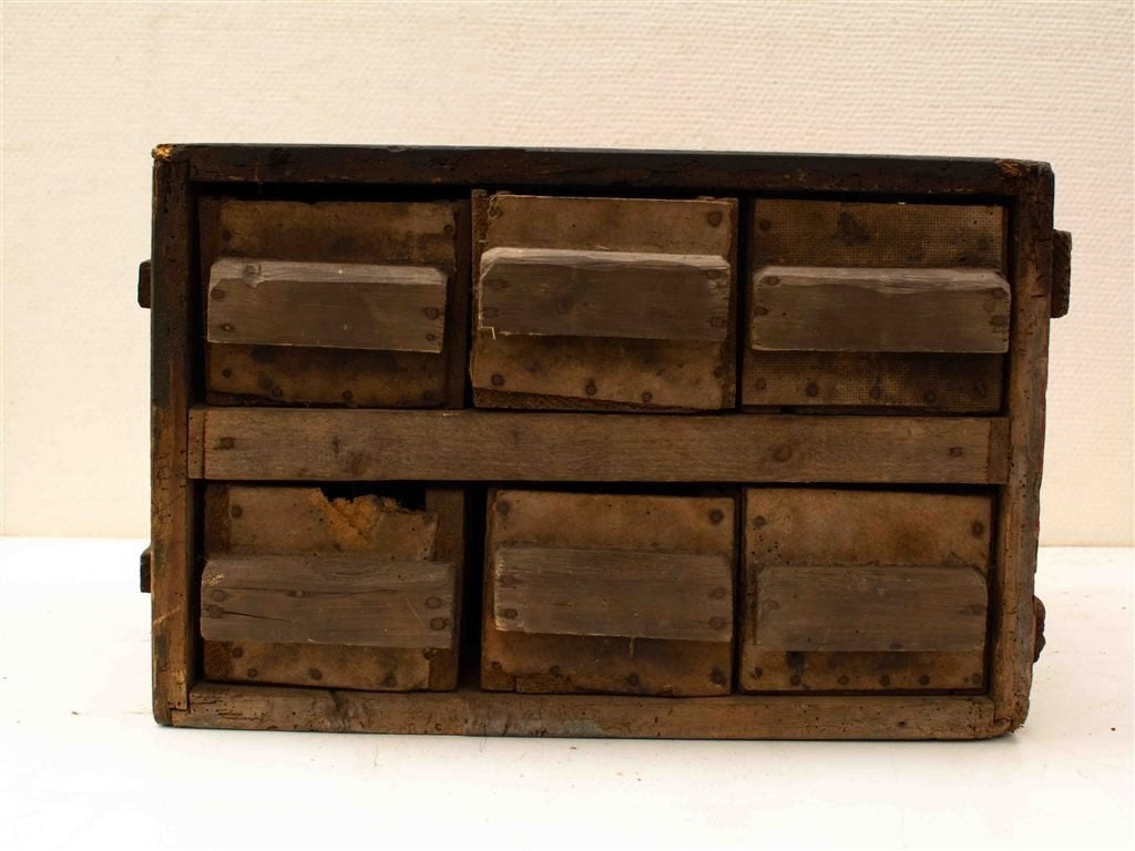 Houten Laden gereedschapskist 37801, Ophalen of Verzenden, Gebruikt, Minder dan 50 cm