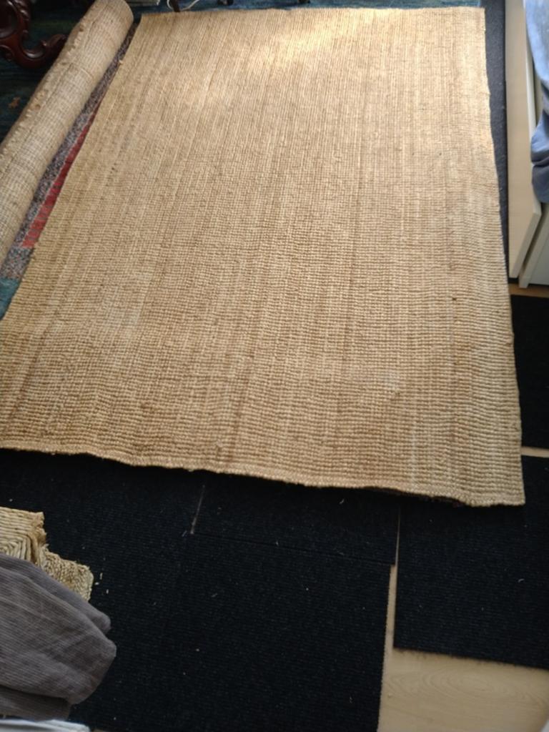 Kleed jute 230 160, 150 tot 200 cm, 200 cm of meer, Ophalen of Verzenden, Zo goed als nieuw