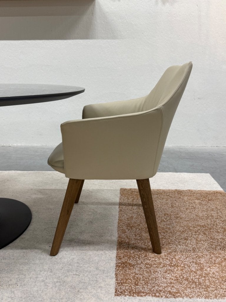 (1) Nieuw Leolux Mara eetkamerstoel leer design stoel, Leolux, Overige kleuren, Info@leolux.nl, Nieuw