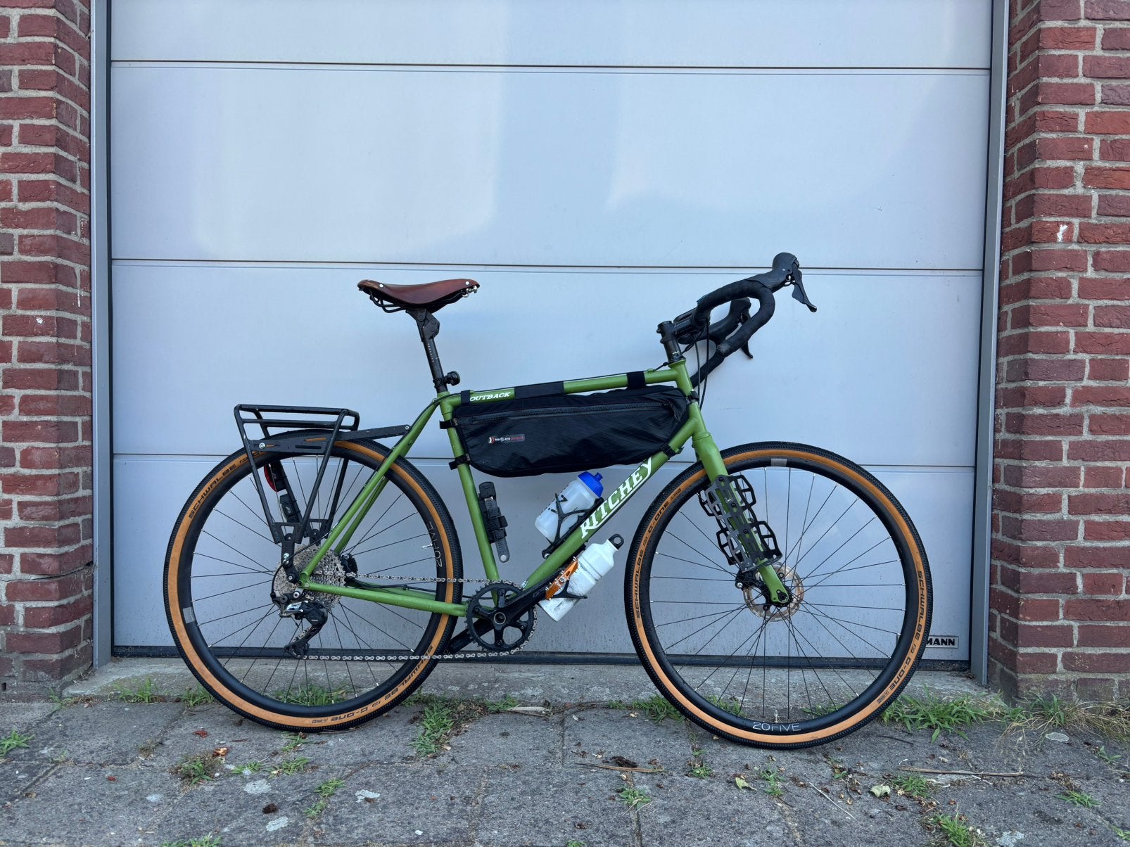 Ritchey Outback V2 - Ultieme Gravel/Bikepacking Fiets, 10 tot 15 versnellingen, Schijfrem, Ophalen, Overige merken