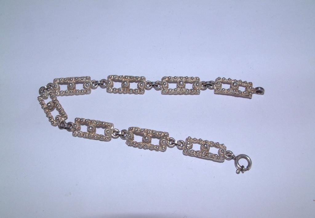 oude gave armband zilver 835  met zeeuwse knopjes ca 11 gram, Ophalen of Verzenden, Zo goed als nieuw, Zilver, Zilver